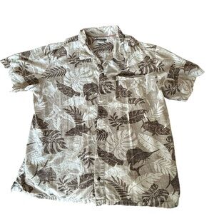 Columbia Tropical Fish Print Short Sleeve Button Shirt Outdoor Casual
Mens XL